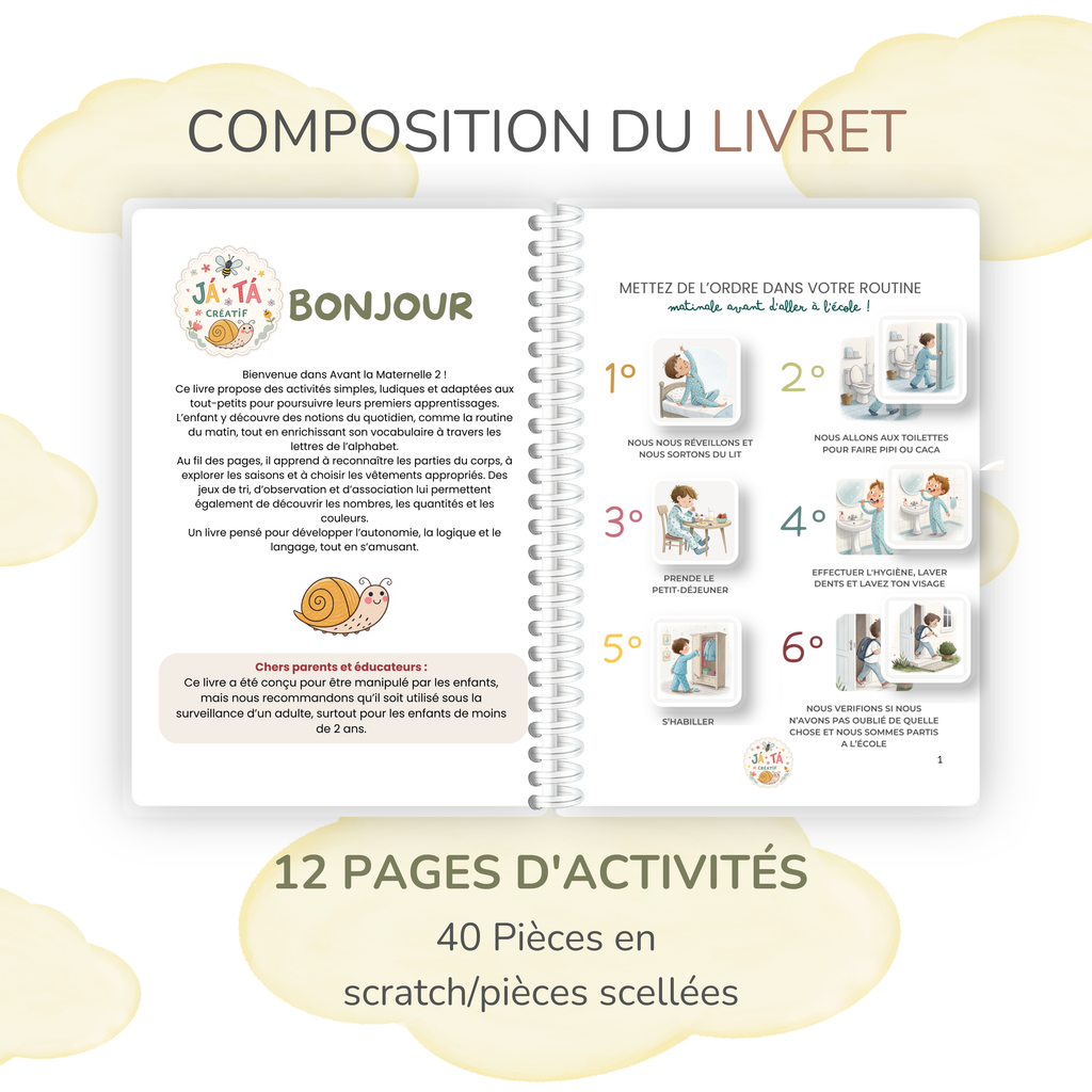Avant la Maternelle 2 JÁTÁ CRÉATIF