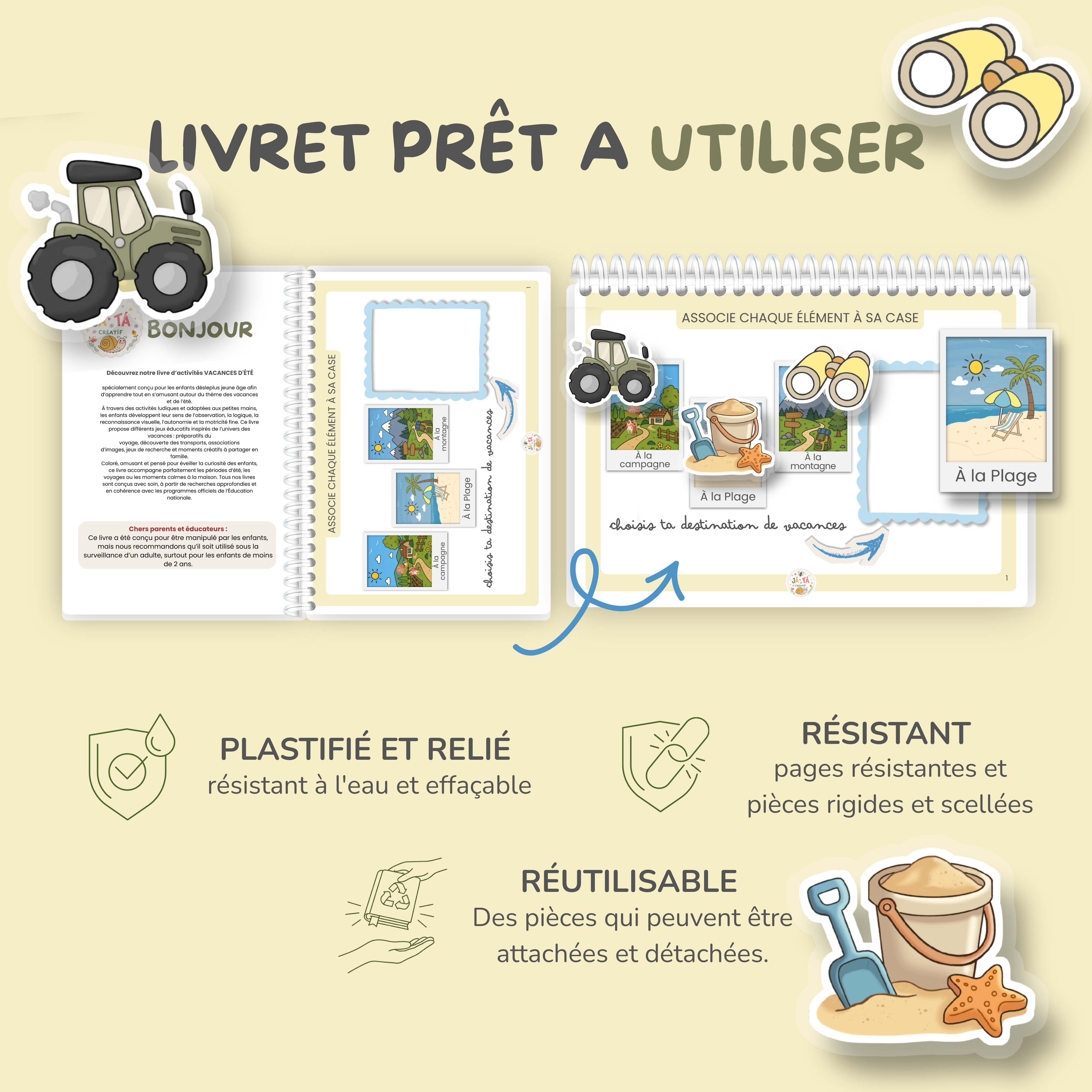 VACANCES D'ÉTÉ JÁTÁ CRÉATIF