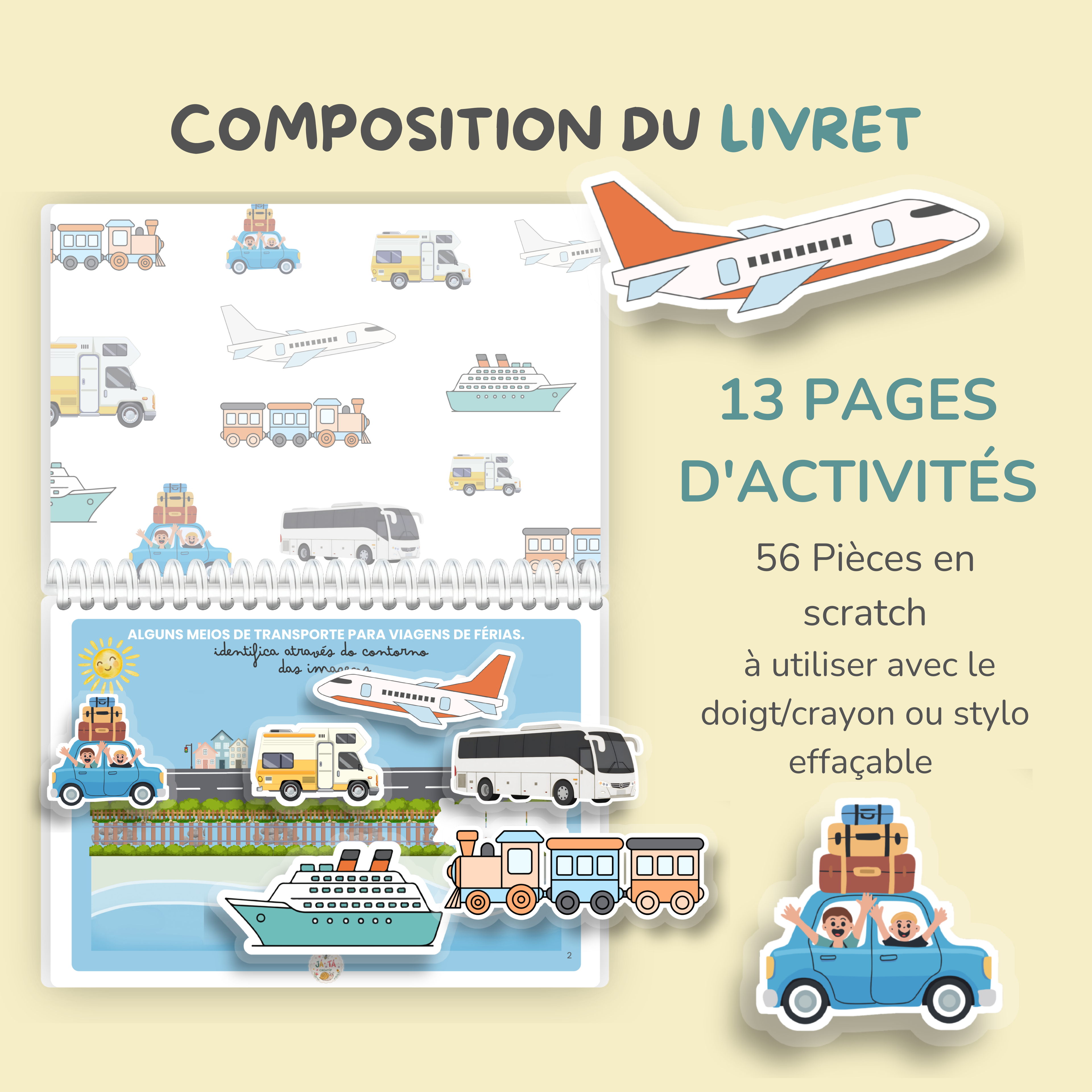 VACANCES D'ÉTÉ JÁTÁ CRÉATIF
