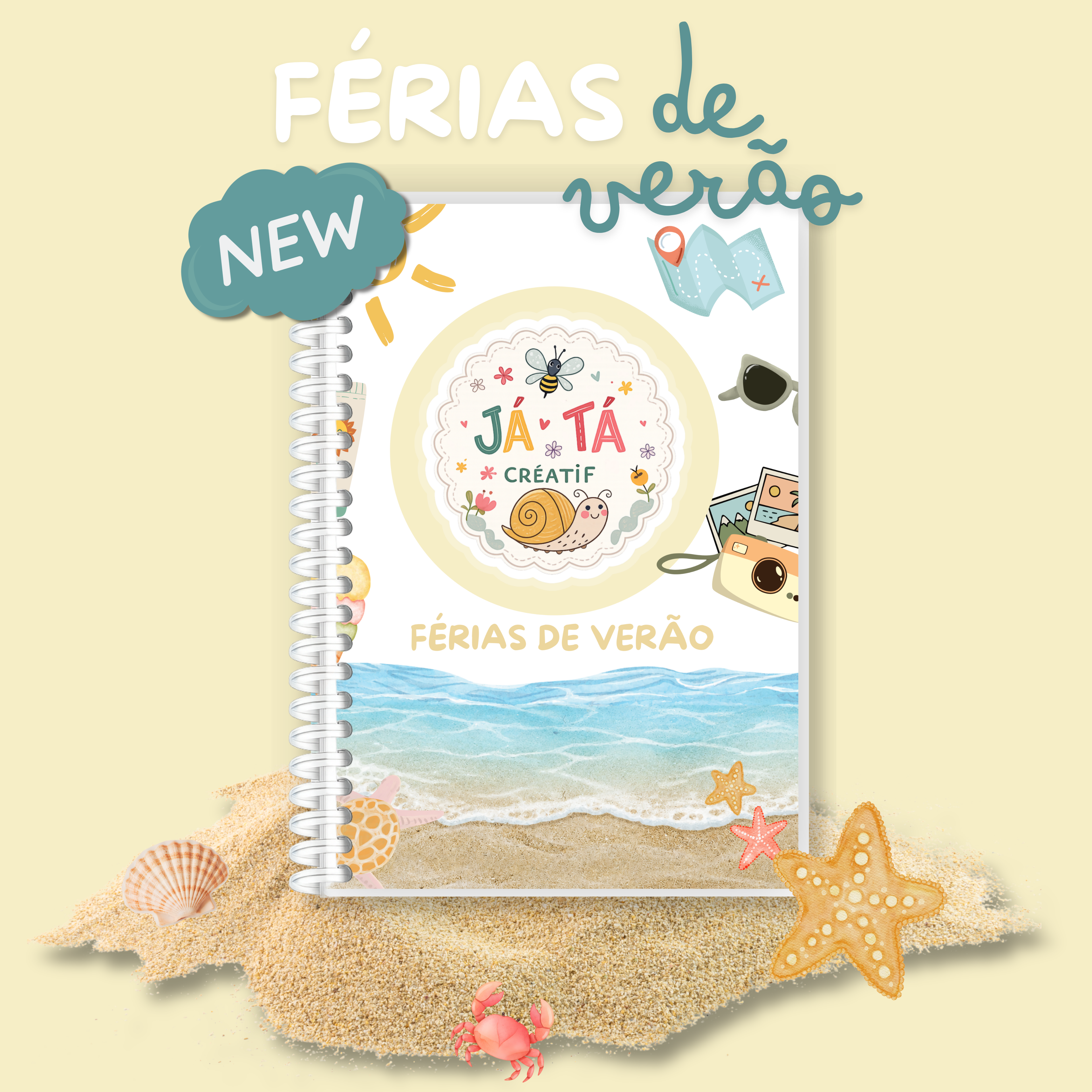 LIVRO FÉRIAS DE VERÃO JÁTÁ CRÉATIF