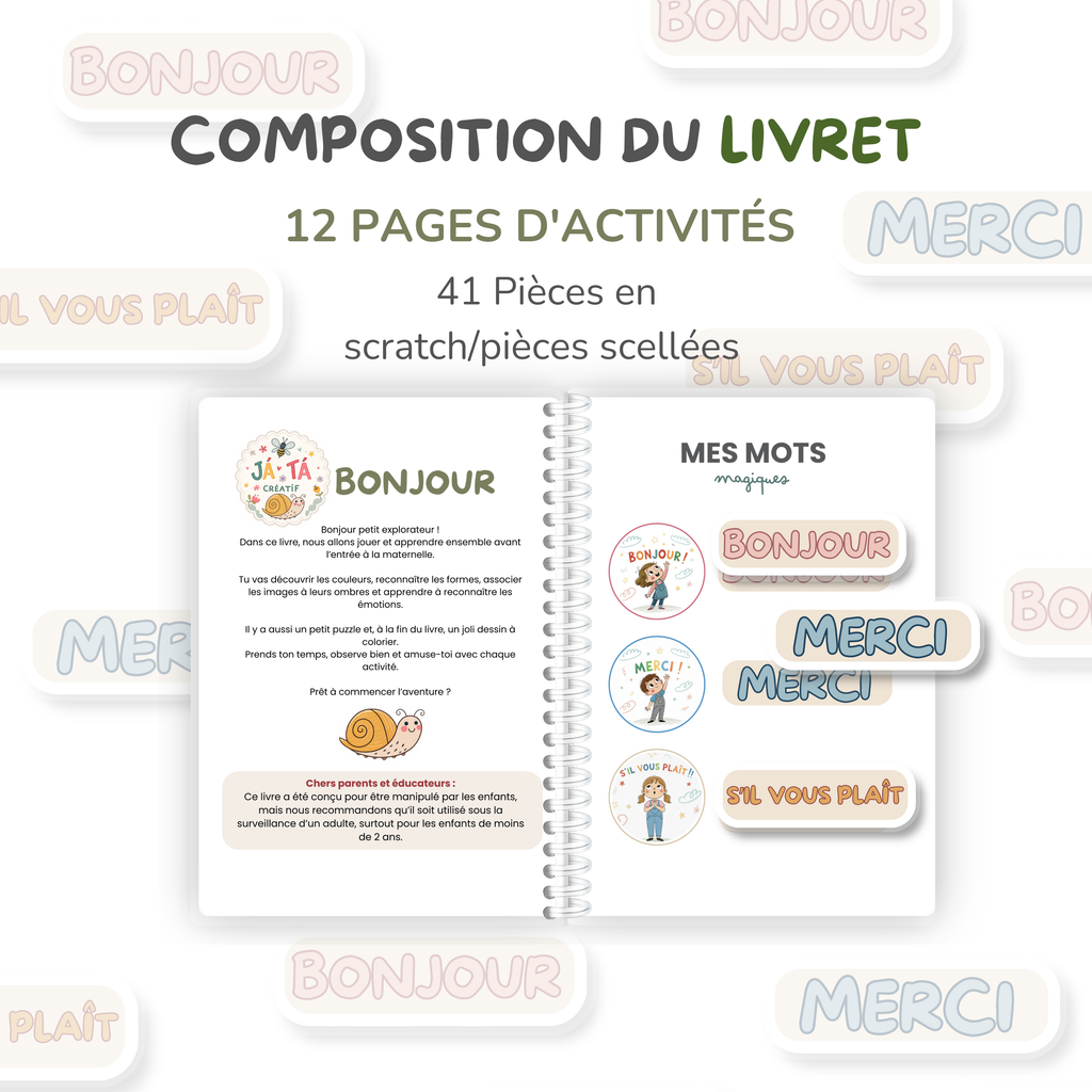 Avant la maternelle 1 JÁTÁ CRÉATIF